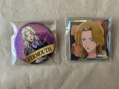 30周年　名探偵コナン展　アニコナ展　缶バッジ　スクエア缶バッジ　ベルモット