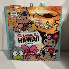 未使用タグ付き　ハワイ限定　日焼けキティ サンリオ ABCストア　エコバッグ