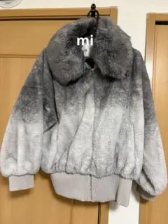 グラデーション BIGエコファーコートのサムネイル