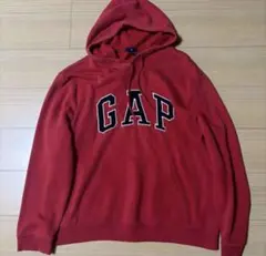 GAP ロゴ プルオーバー パーカー レッド XLのサムネイル