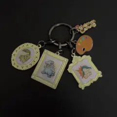 ポケモンキャンバス　ジョウト御三家　ポケセン限定 メタルチャーム