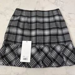 新品Her lip to Hemingway Check Tweed Skirt - メルカリ