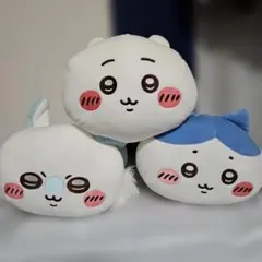 ちいかわ もっちりねそべりBIGぬいぐるみ 3種セット