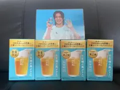 キリンビール 晴れ風 特製グラス 第1弾 第2弾　4個セット 目黒蓮さん写真付き