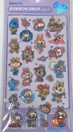 当日発送❤️ラブブ ボンボンドロップシール