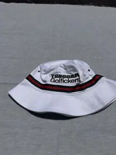 新品未使用　ゴルフィッカーズ　バケハ　白 美品】Golfickers ゴルフィッカーズ バケットハット - メルカリ
