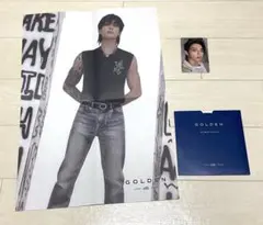 ジョングク JUNG KOOK GOLDEN CD フォトカード ポストカード