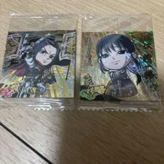 キングダム　ウエハースシール　羌瘣　嬴政　レア