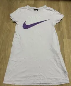NIKE 薄紫色 半袖ワンピース　サイズL