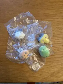 たまごっち　カプセルフロッキーズ　4種