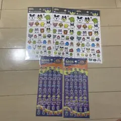 たまごっち4サイズステッカー、プチプチシール