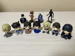 名探偵コナンちぢませ隊7点+チョコエッグ4点セット