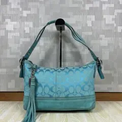 Vintage Coach Oneshoulder Bag Blue
