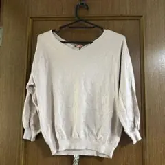 【新品】リボン付き長袖 Mサイズ