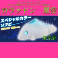スペシャルカラーソフビ ウルトラ怪獣シリーズ ガヴァドン 星空ver.　怪獣１９のサムネイル