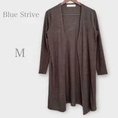 ロングカーディガン　長袖　ブラック　M 羽織り