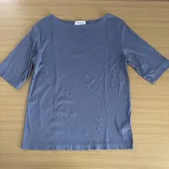 OPAQUE.CLIP 五分袖カットソー ブルーのサムネイル