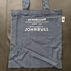 JOHNBULL ストライプトートバッグ　サンマルクカフェ福袋のサムネイル