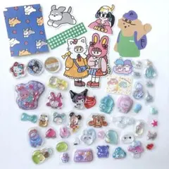 ぷっくりシール おすそ分け フレークシール