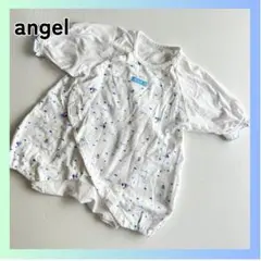 美品　エンゼル angel ロンパース　カバーオール　50〜70cm マリーンのサムネイル