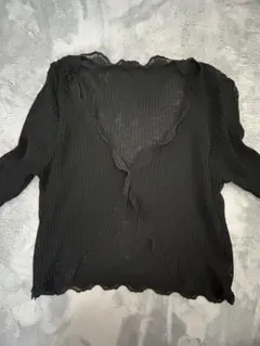 カーディガン ボレロ 黒 レース ブラック