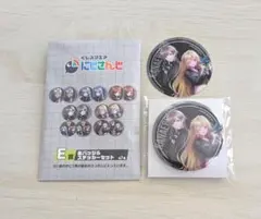 にじさんじ 叶 星川サラ かなえぼし E賞 缶バッジ＆ステッカーセット