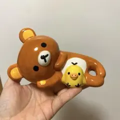 リラックマ　キイロイトリ　バンク（中）　貯金箱