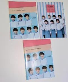 なにわ男子 X LAWSON クリアファイル 3枚セット