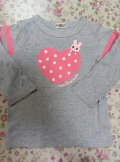 Hot Biscuits 長袖カットソー 100cm