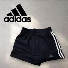 adidas ショートパンツ　トレーニングパンツ　150 黒