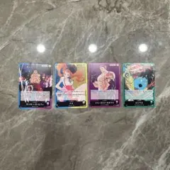 ワンピースカード 神速の拳 リーダーセット パラレル ルフィ ナミ カタクリ