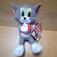 未使用品☆トム&ジェリー ぎゅっとなかよし ぬいぐるみ トム セキグチ