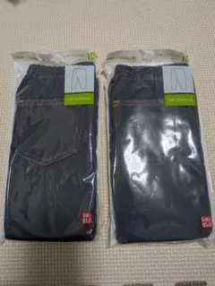 ユニクロ　リラックスフィットレギンス　2枚　10分丈　ネイビー