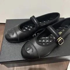 CHANEL 26SS メリージェーン バレエシューズ パンプス 38 CHANEL 26SS メリージェーン バレエシューズ パンプス 38 - メルカリ