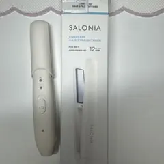SALONIA サロニア コードレス ストレートアイロン 12mm ホワイトのサムネイル