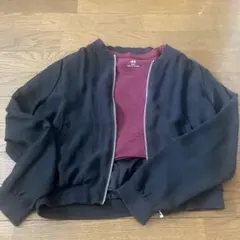 H&Mチビとシャツとシアーブルゾン セットのサムネイル