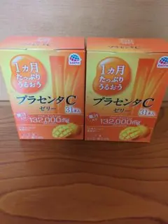1ヵ月たっぷりうるおうプラセンタCゼリー マンゴー味 10g*31本入×2つのサムネイル