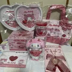 サンリオ　マイメロ&ピアノ　8点セット