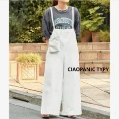 CIAOPANIC TYPY◆3WAYバッククロスサス付きデニムパンツ◆オフ◆L