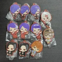 新品★A3!★アニカフェ★春組【皆木綴＆茅ヶ崎至＆シトロン】ラバーチャーム★4点 新品☆A3！☆春組【皆木綴＆茅ヶ崎至＆シトロン】アニカフェ☆ラバー