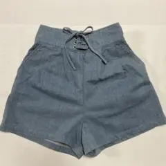 デニムショートパンツ　新品のサムネイル