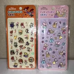 ズートピア Zootopia ディズニープリンセス ぷくぷくシール 立体シール