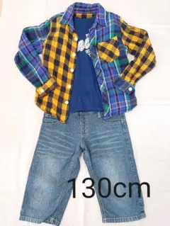 キッズ 全身コーデ 130cm まとめ売り 男の子