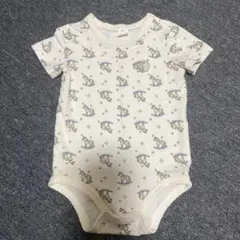 80 Cottoli 馬柄ロンパース　ボンネットなし