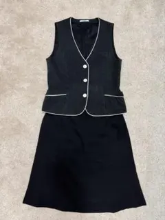 限定‼️事務服　Lサイズ　ベストスカート