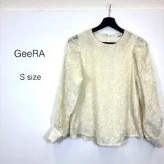 GeeRA 長袖カットソー ホワイト Sのサムネイル