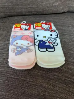 最終値下げ ハローキティ ソックス 23〜25 サンリオ まとめ売り 靴下 新品