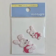 未開封 新品未使用　familiar ワッペン うさぎおやこ