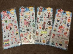 【正規品】ズートピア2 ぷっくりシール　立体シール　4枚セット　海外ライセンス品のサムネイル