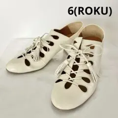 OE ６ROKU オーエタッセルシューズGILLIE SHOSE レザー